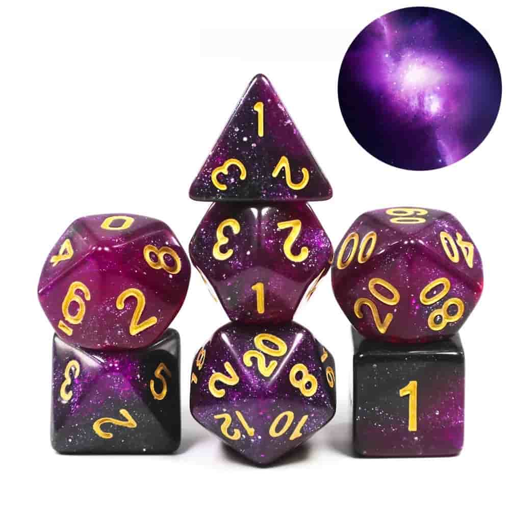 Polydice set Galaxy