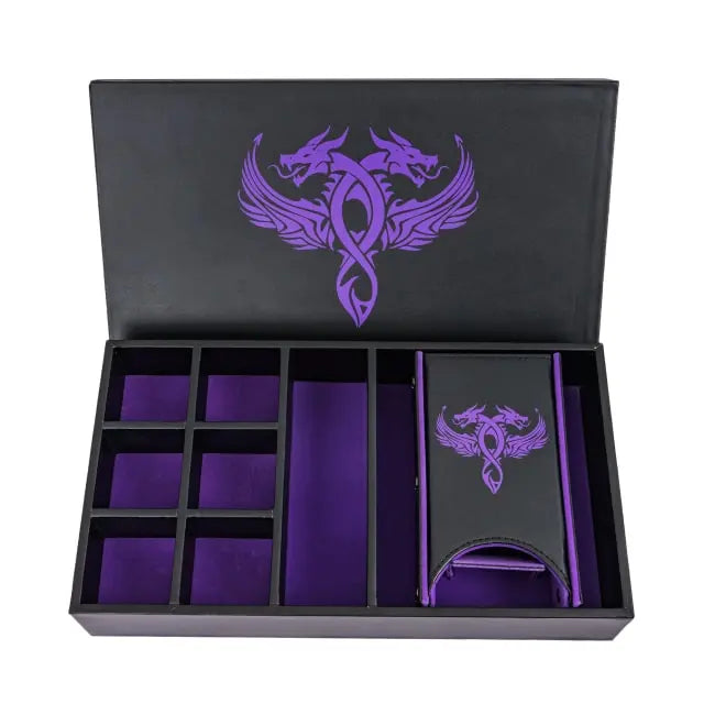 Dice Tower, tray & Storage Box