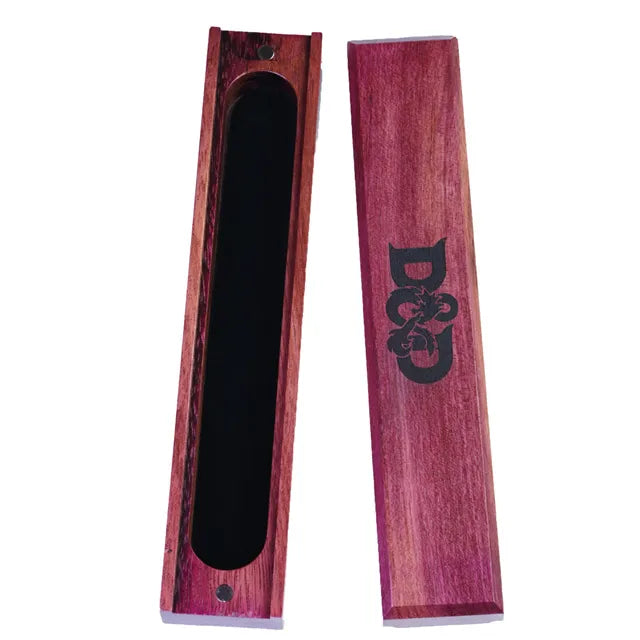 Exclusieve Houten Dice opslagdoos voor D&D Fanaten