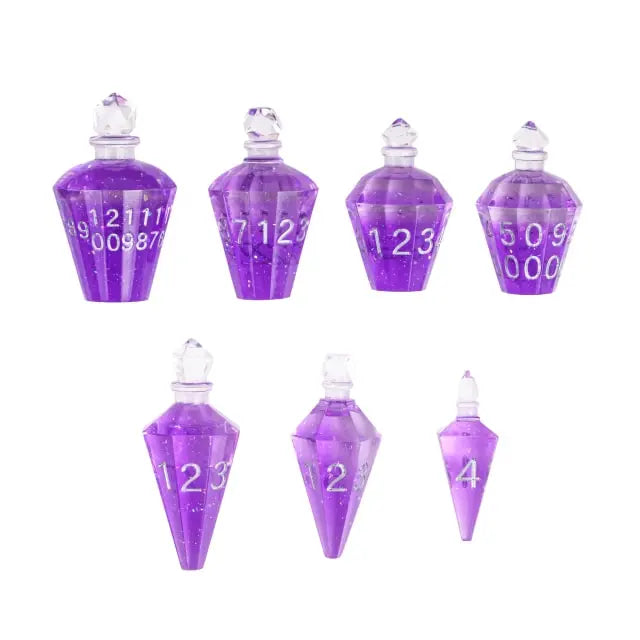 Handmade Magic Potion Bottle Dice