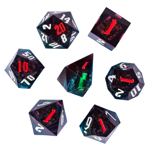 Dados de carga inalámbrica LED
