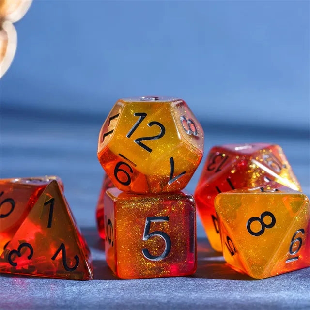 Polydice set Layered Dice set