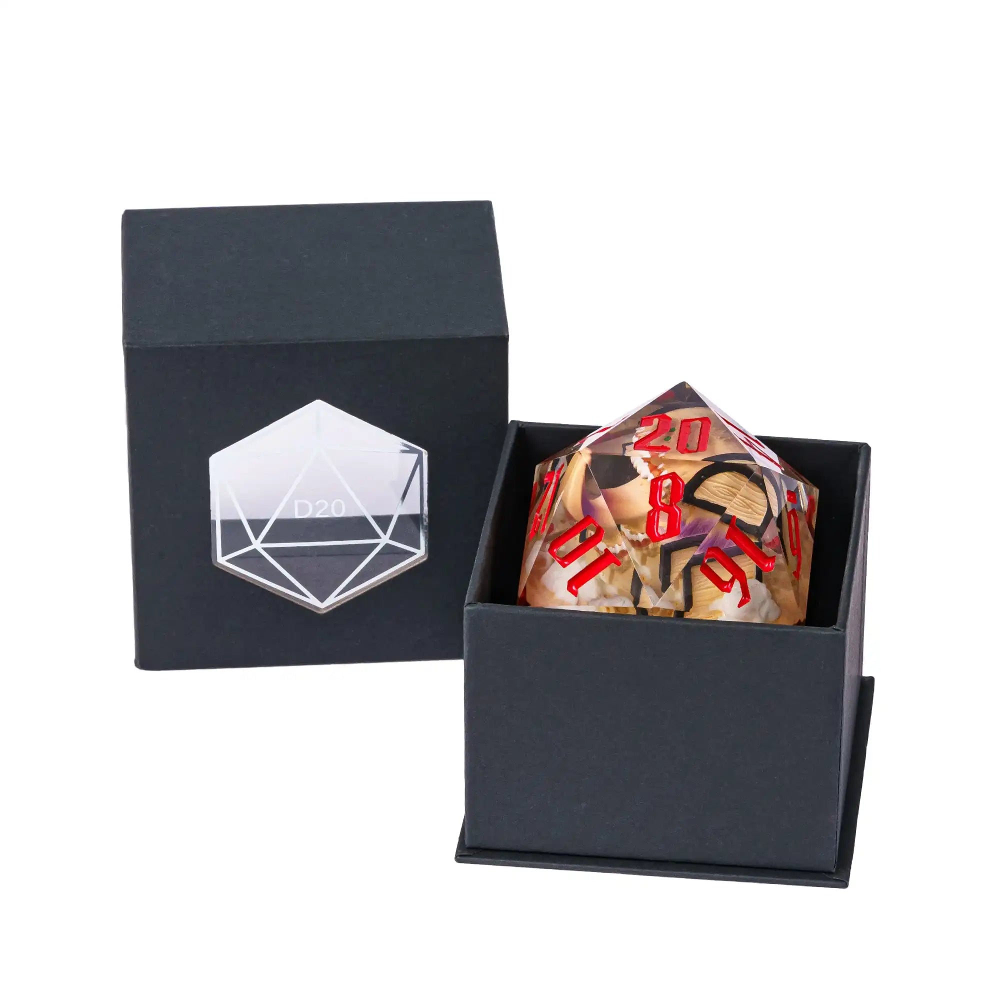 55mm D20 Würfel MIMIC