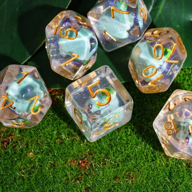 Pokemon dice set bulbasaur