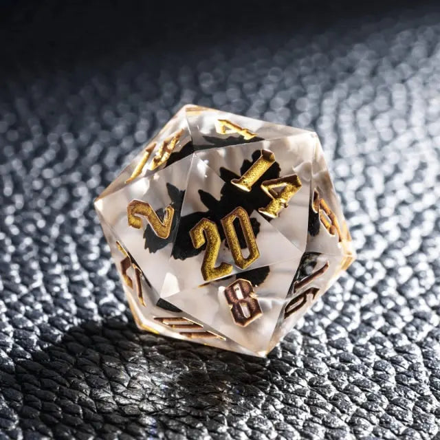 Handgefertigte Schneeberge-Adler-Würfel