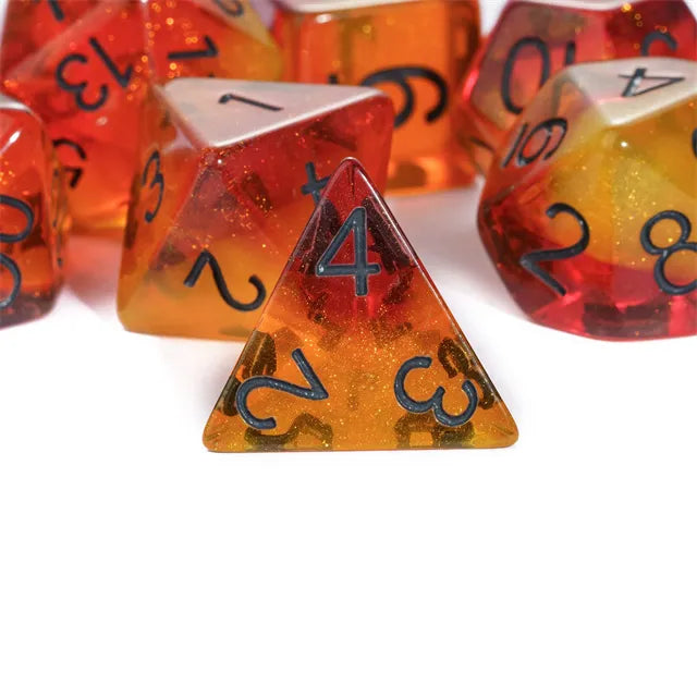 Polydice set Layered Dice set