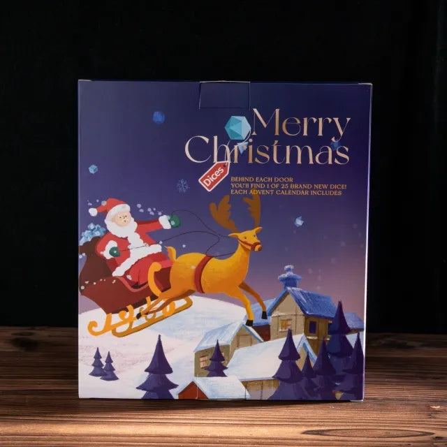 2025 Mystery dice Christmas advent calendar