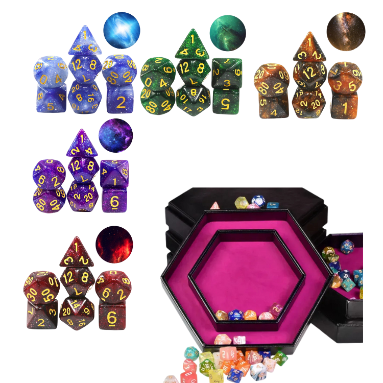 dnd bundel deal pink galaxy