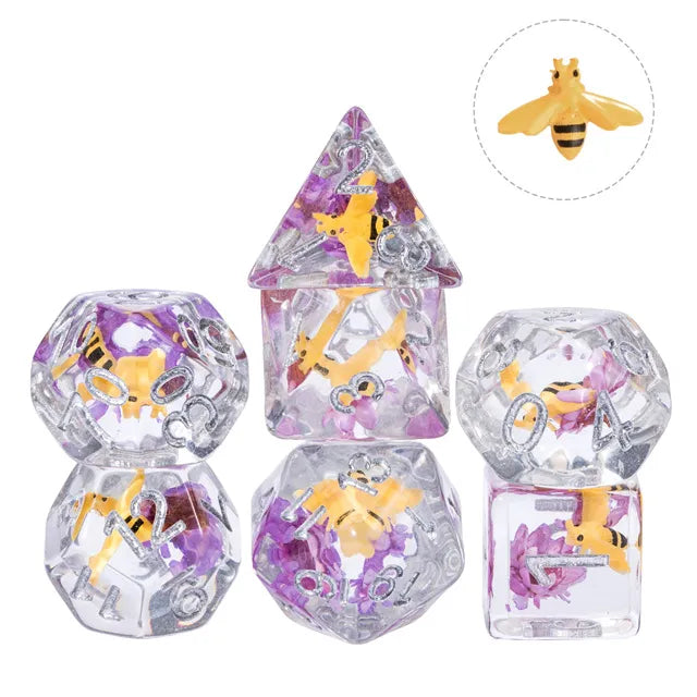 dnd bee dice stock pic