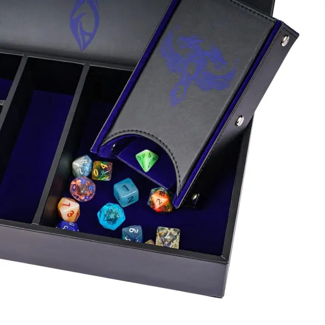 Dice Tower, tray & Storage Box