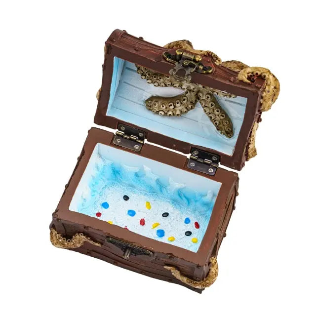 Treasures from the Mysterious Deep Sea - Octopus Treasure Chest Dice Box
