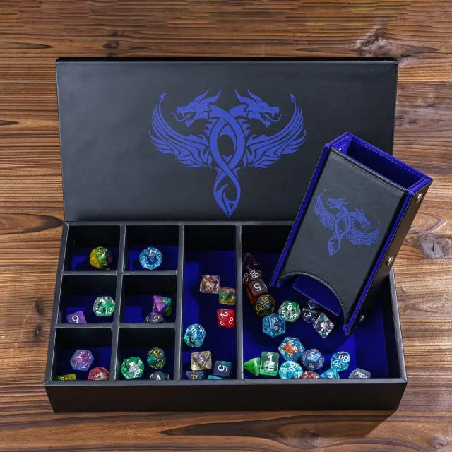 Dice Tower, tray & Storage Box