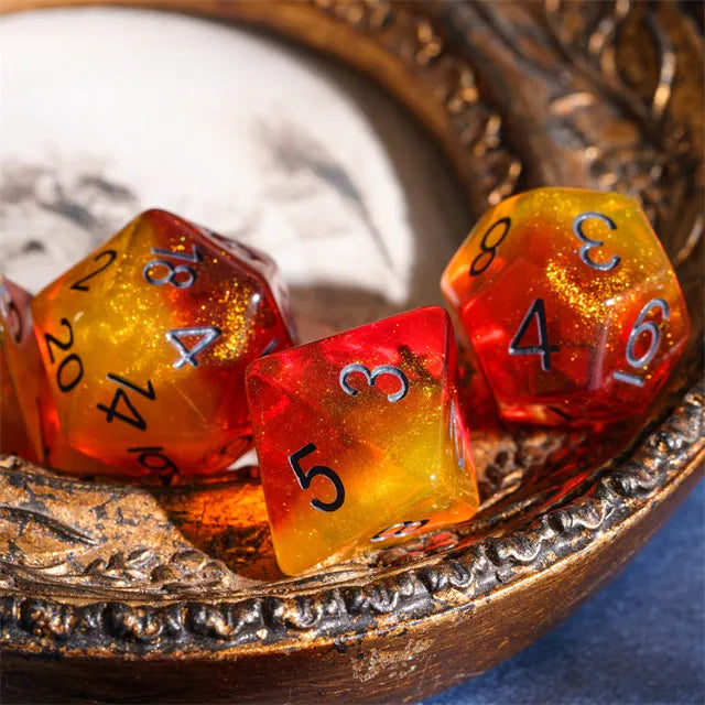 Polydice set Layered Dice set