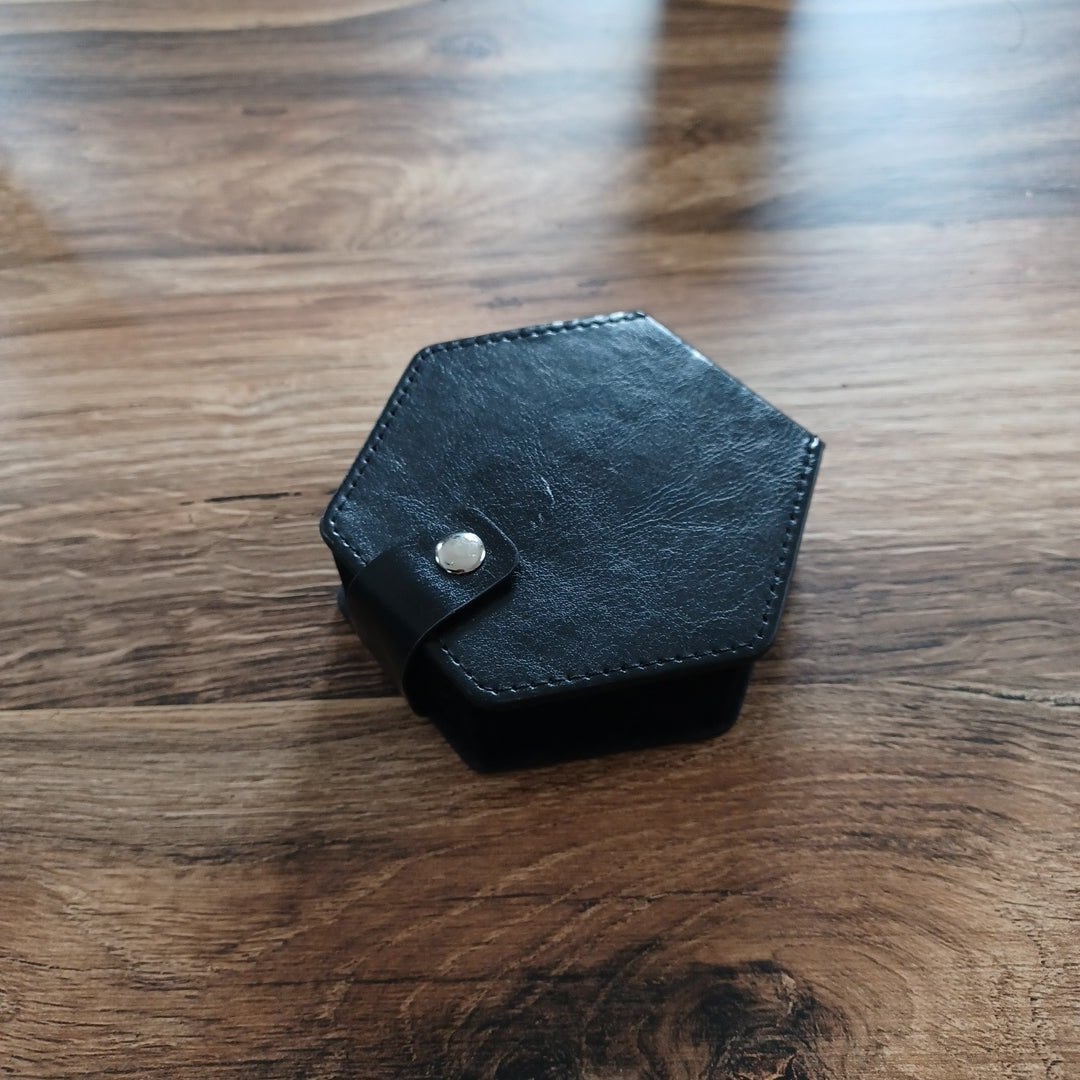 zwarte Obsidian gemstone dice