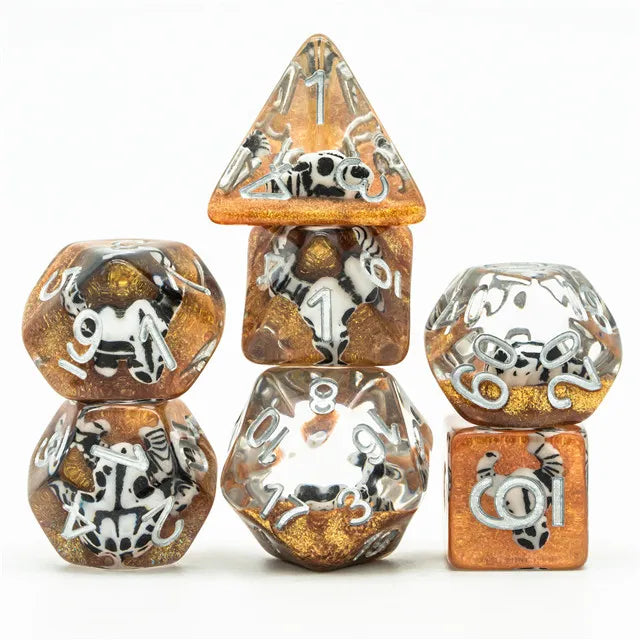 dice set Desert Bull Head