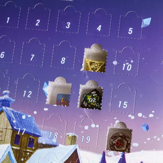 2025 Mystery dice Christmas advent calander