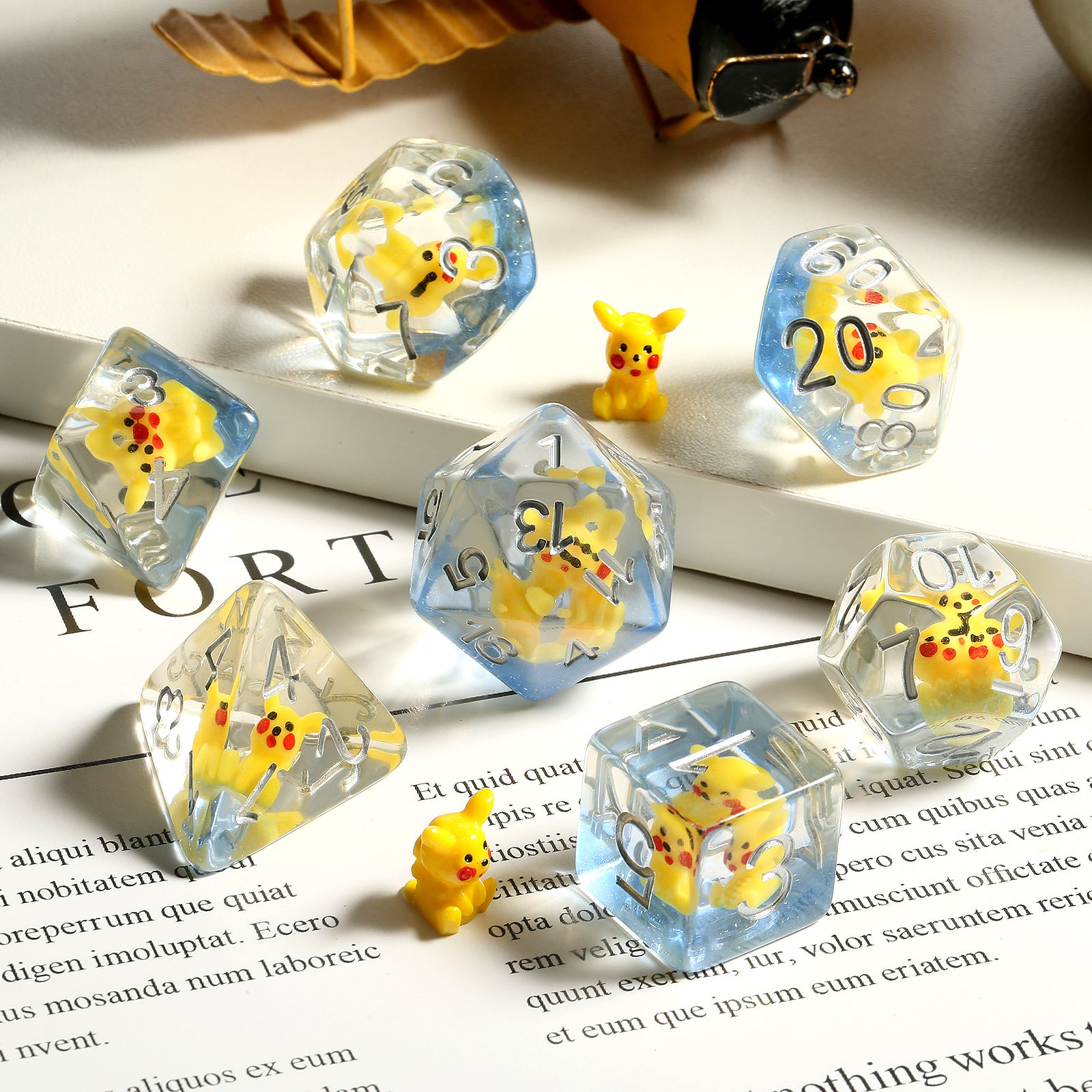 Pokemon dice set