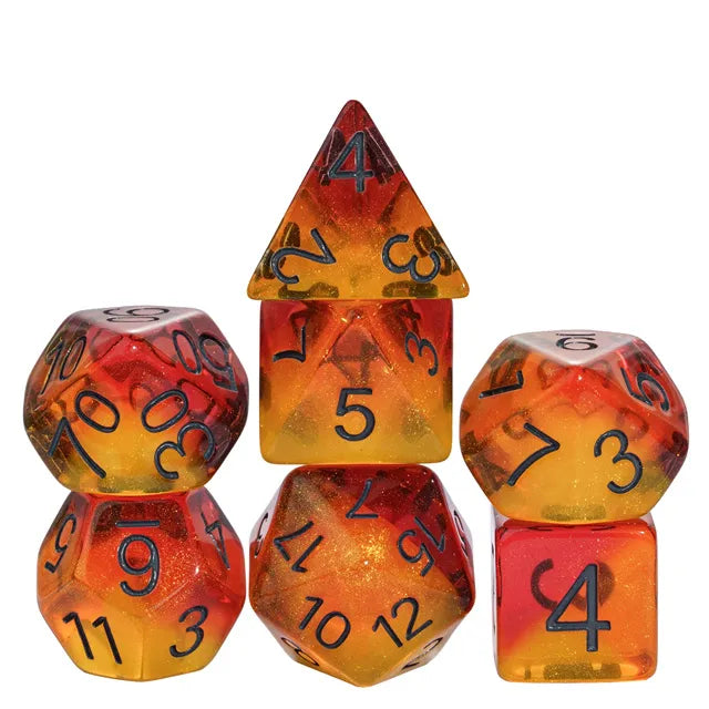 Polydice set Layered Dice set