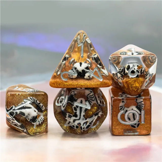 dice set Desert Bull Head