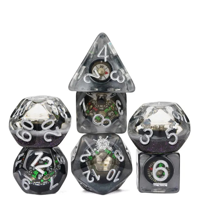 Compass dice set