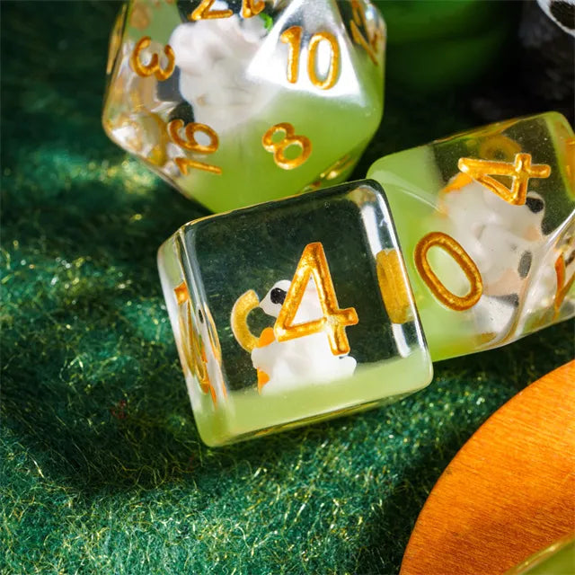 Animal dice set Rabbit